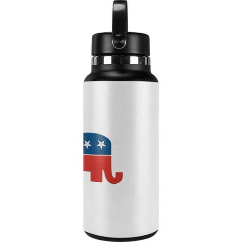 Republican Elephant Hydro Flask 32oz Wide Mouth Skin